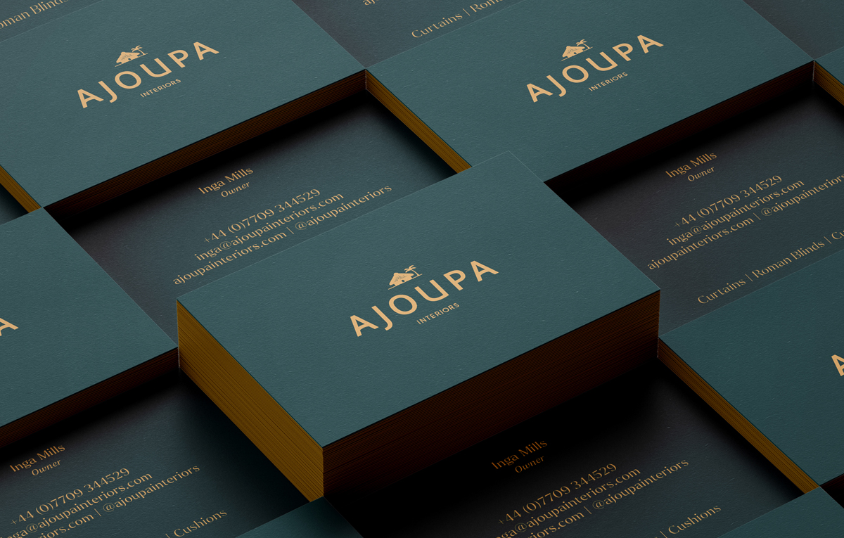 Ajoupa Interiors Branding