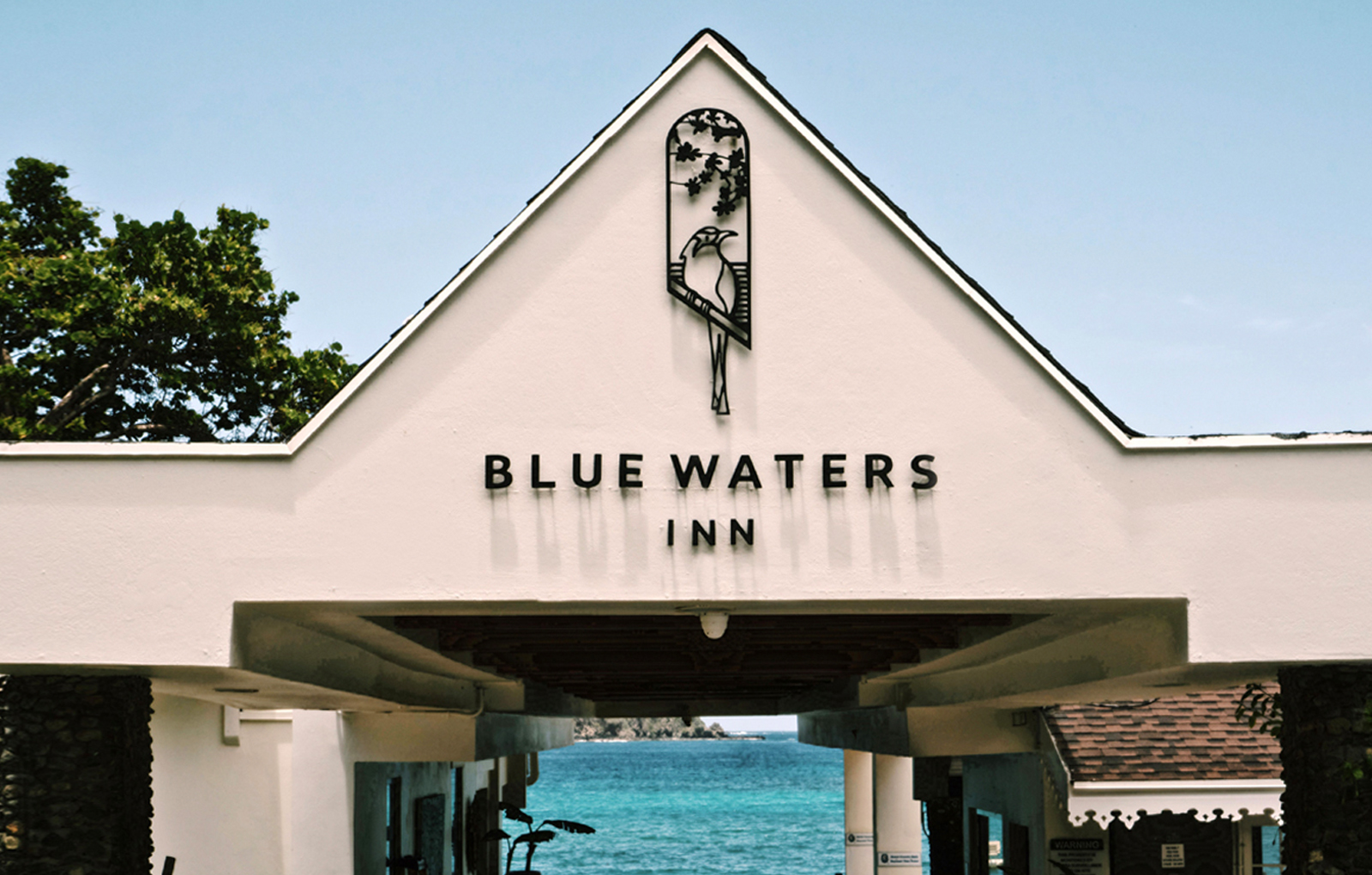 Blue Waters Inn Hotel Branding Tobago