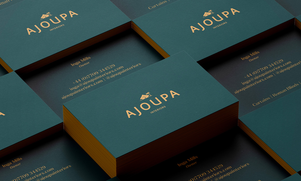 Ajoupa Interiors Branding